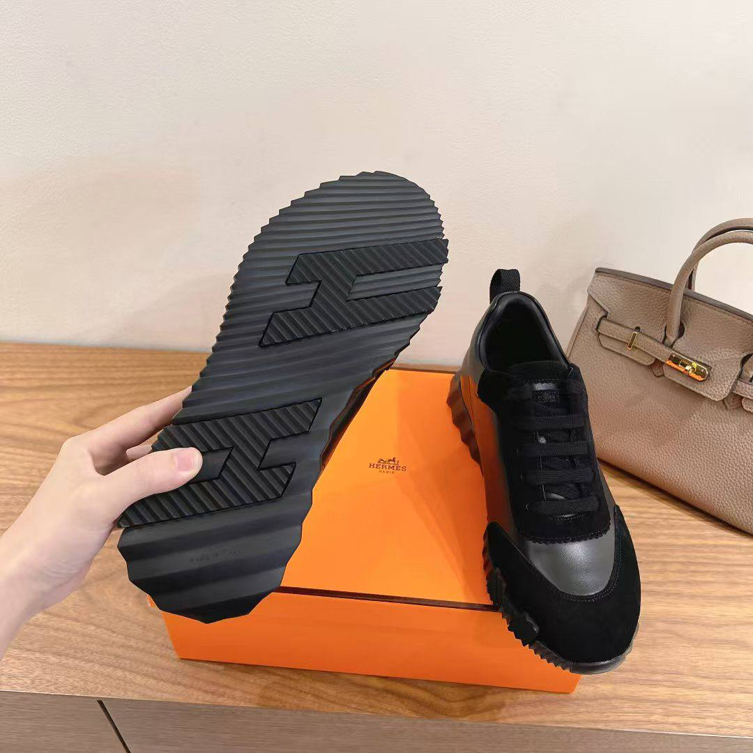 МУЖСКИЕ КРОССОВКИ HERMES детальное фото