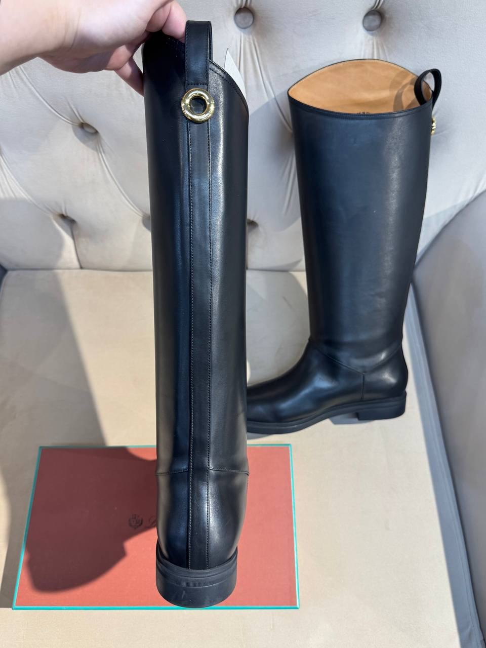 САПОГИ LORO PIANA детальное фото