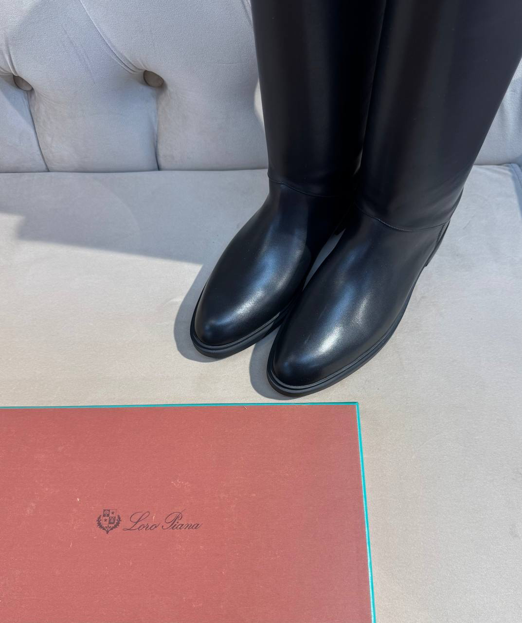 САПОГИ LORO PIANA детальное фото