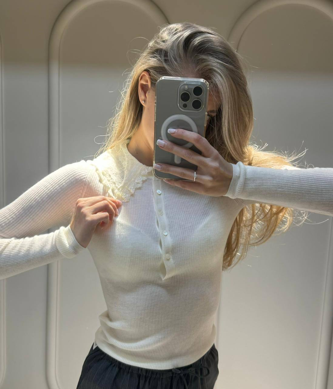 ЛОНГСЛИВ CHLOE детальное фото