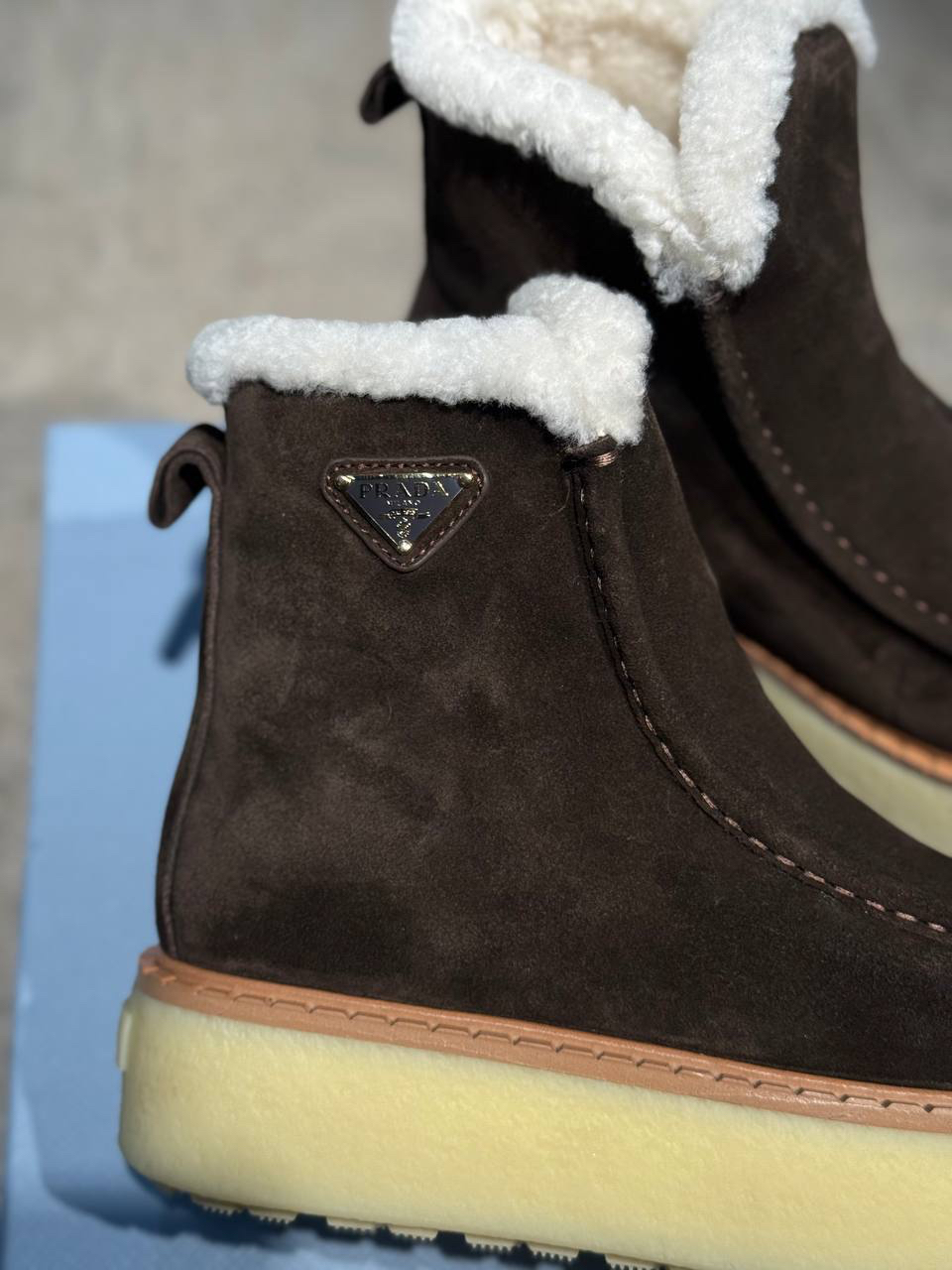 БОТИНКИ PRADA детальное фото