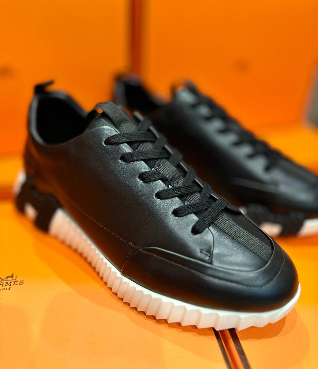 МУЖСКИЕ КЕДЫ HERMES детальное фото