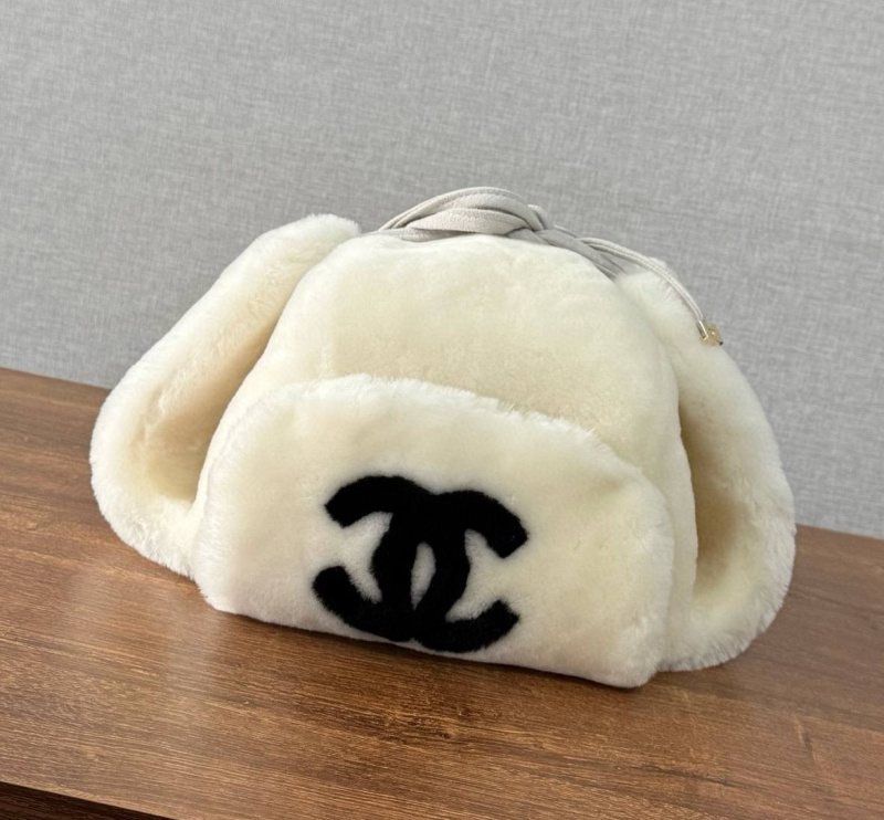 ШАПКА УШАНКА CHANEL фото