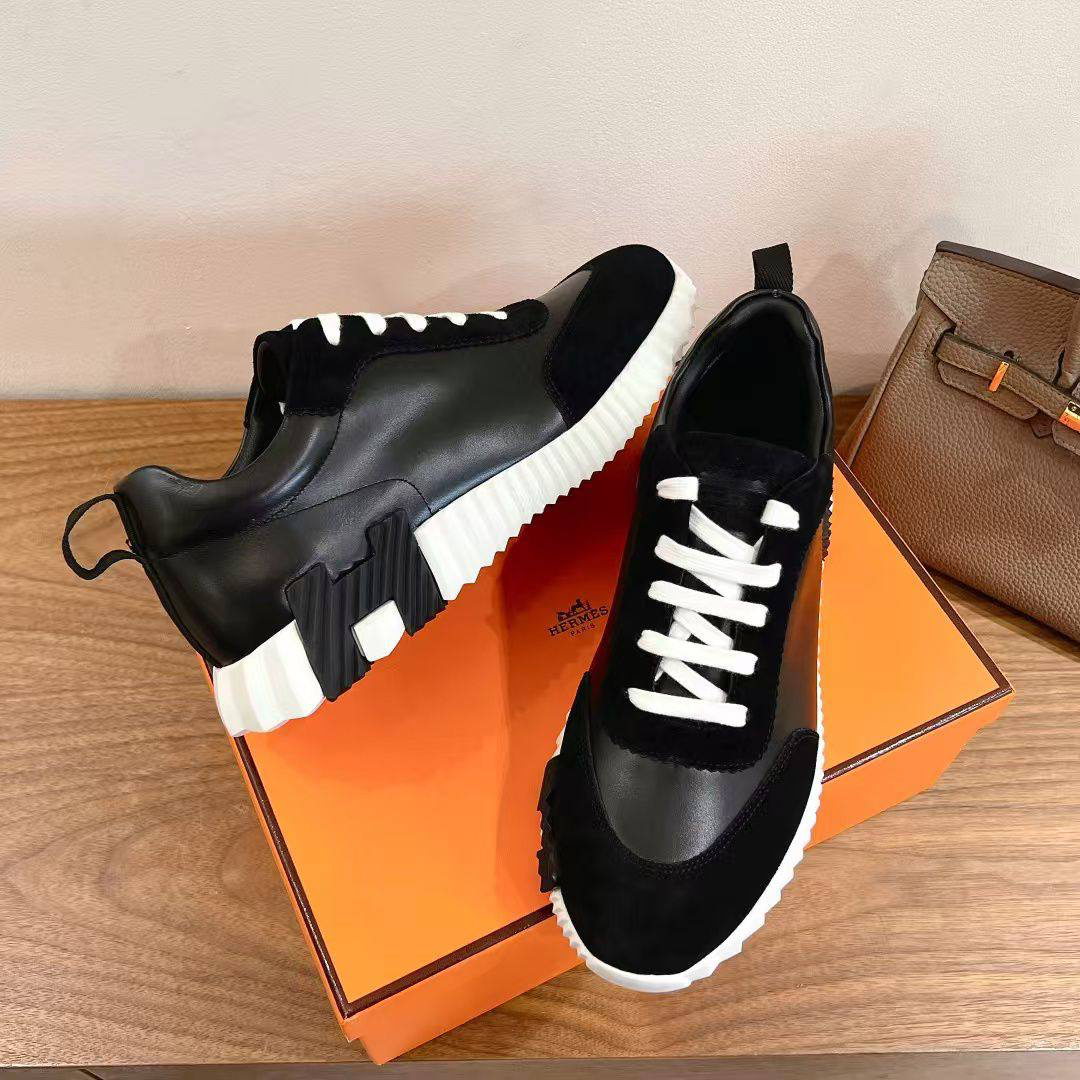 МУЖСКИЕ КРОССОВКИ HERMES детальное фото