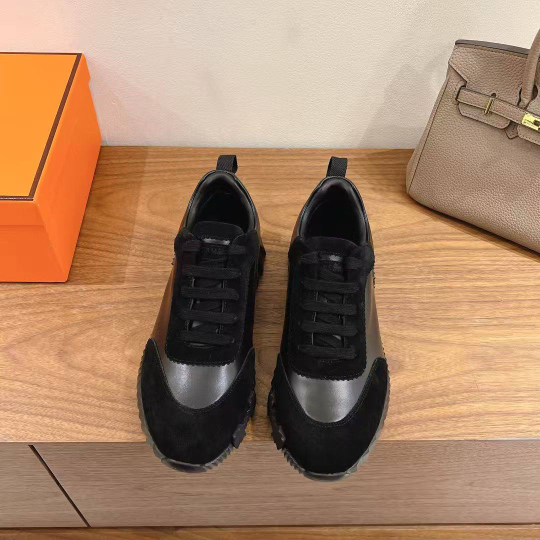 МУЖСКИЕ КРОССОВКИ HERMES детальное фото